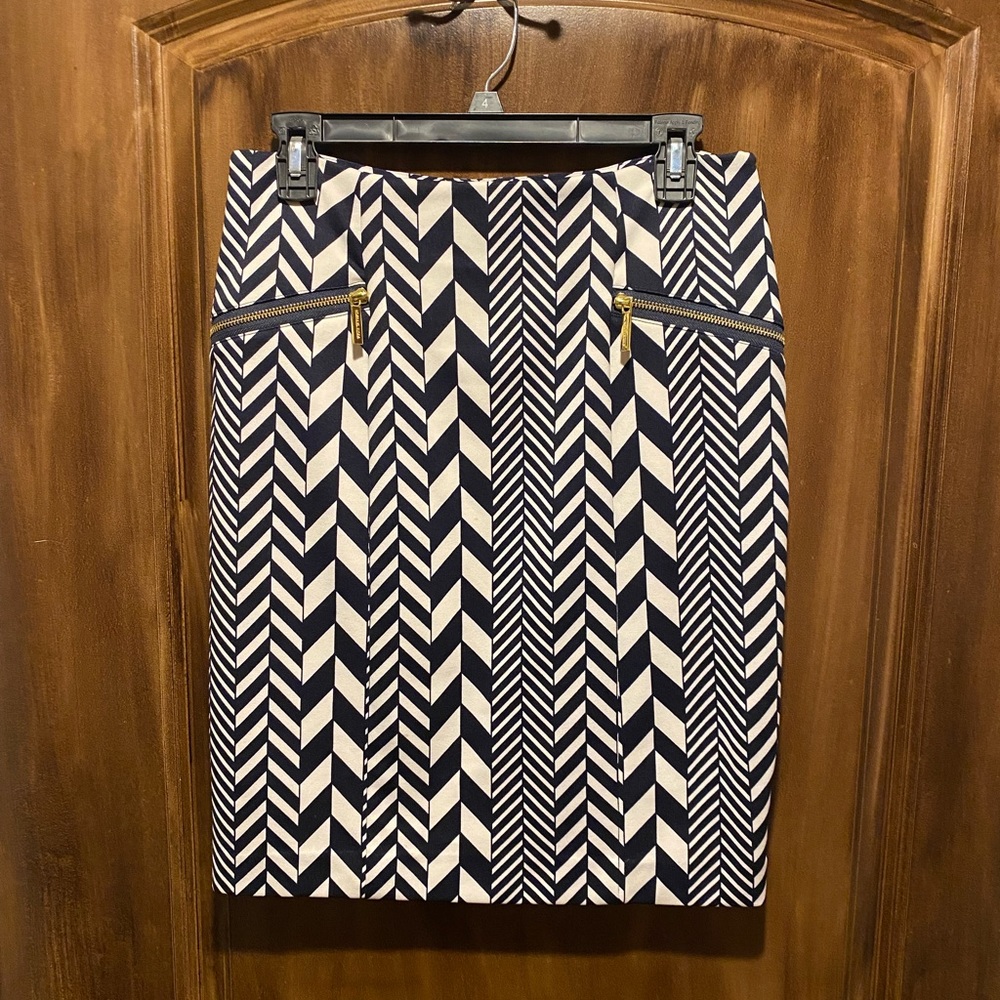 Michael Kors Geometric Print Skirt